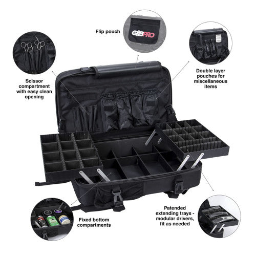 G&BPRO Full Size Backpack mobile barber station organizer