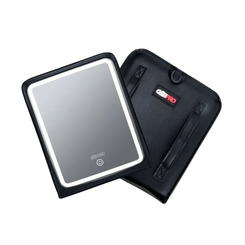 G&BPRO Ultra Bright LED Mirror – Rechargeable Barber Mirror