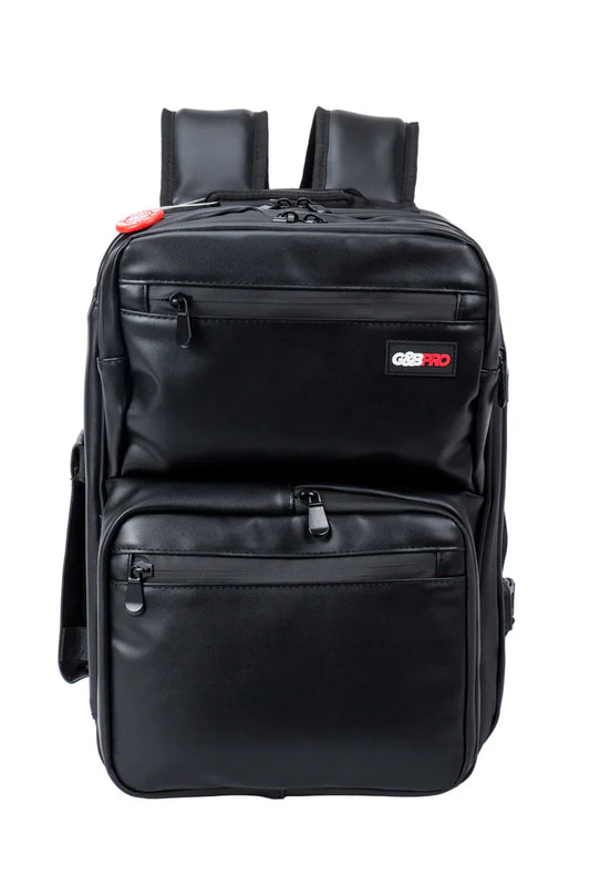 G&B Pro Premium Leather Mid Size Mobile Station Backpack