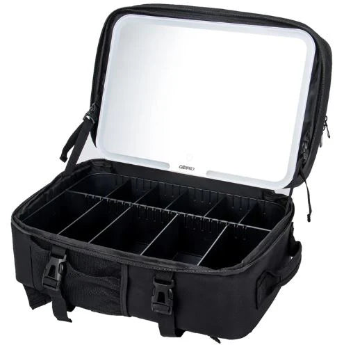 G&B PRO black LED barber backpack