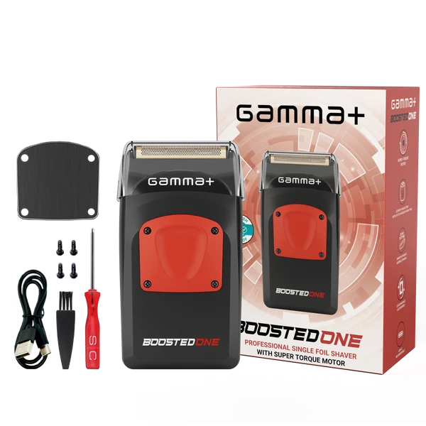 Gamma+ Boosted One Professional Single Foil Shaver #GP804B – 9,000 RPM