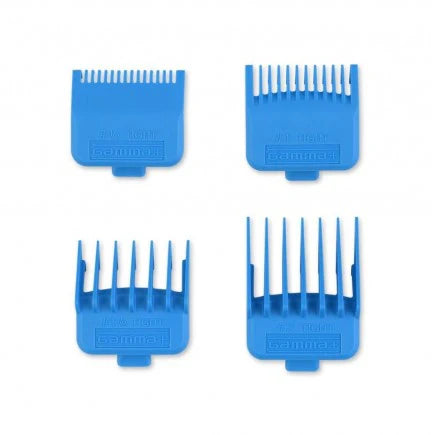 Gamma Tight Guards 4PK Blue GPTGB Magnetic Fade Guard Set
