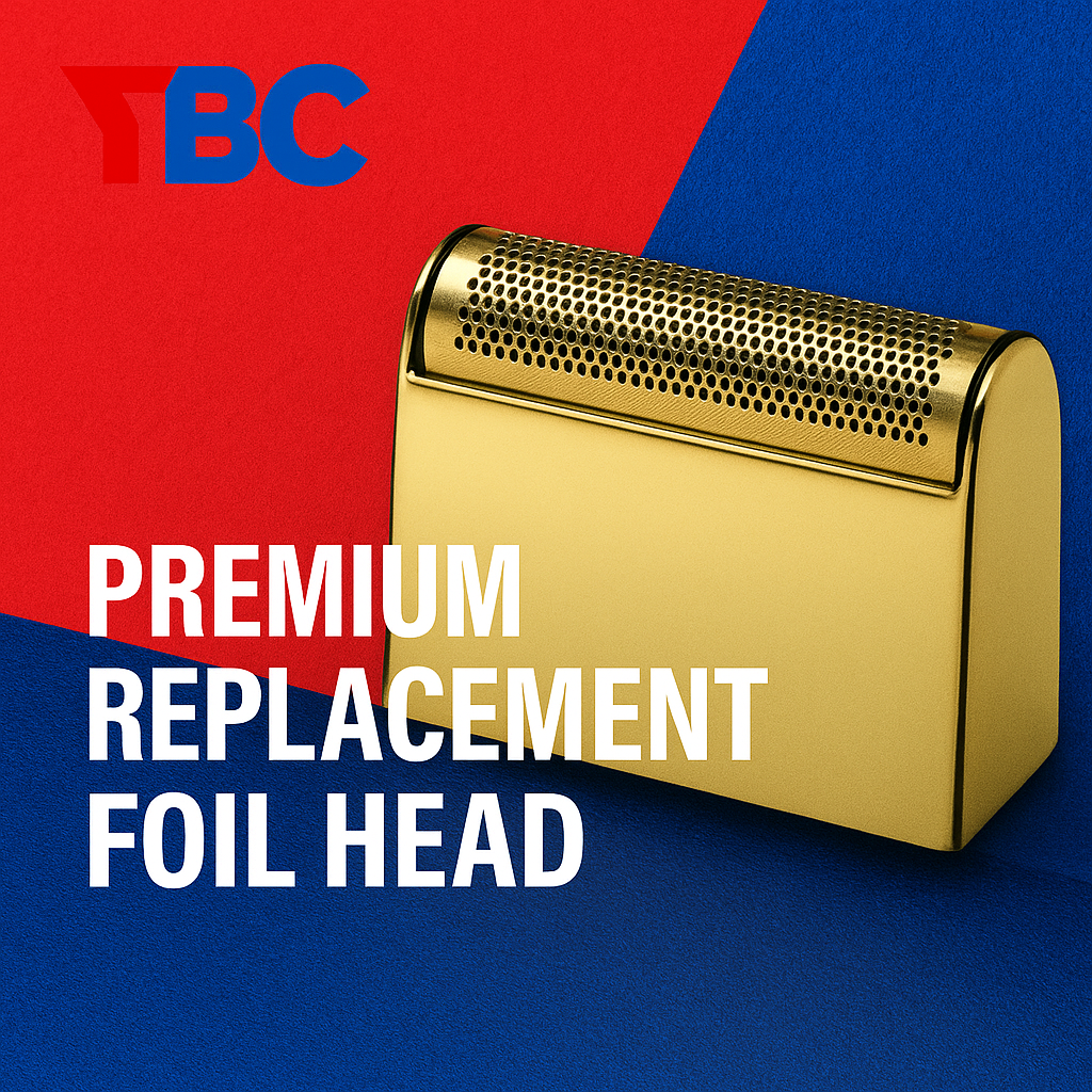 Gamma+ Uno Shaver Gold Titanium Replacement Foil Head