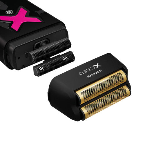 Gamma+ XCeed Gold Titanium Replacement Foil Head and Cutters
