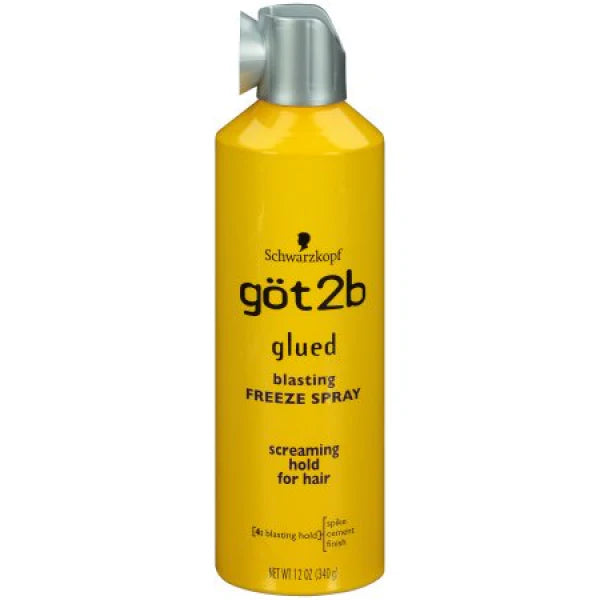 Got2b Glued Blasting Freeze Spray – Screaming Hold 12 oz | Extreme Hold Styling Spray