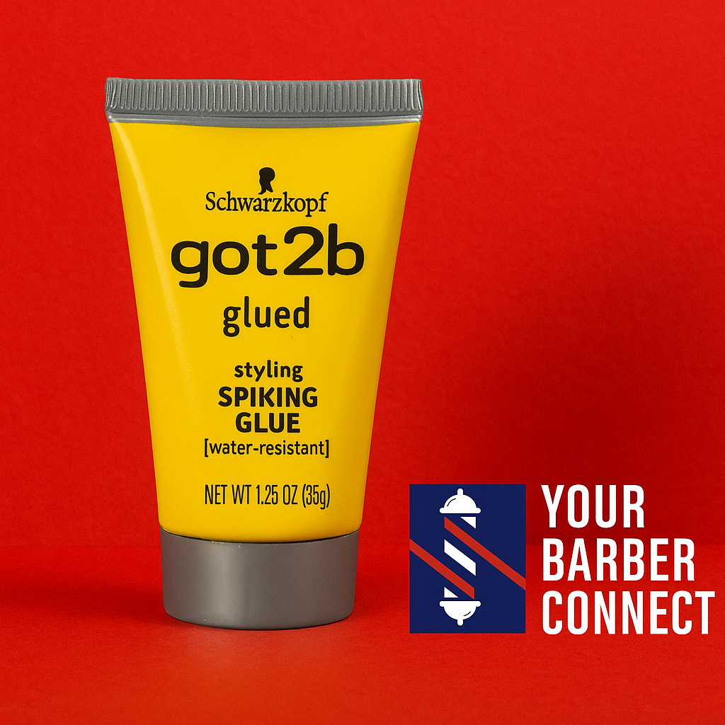 Got2b Glued Spiking Glue 1.25oz travel size extreme hold hair glue
