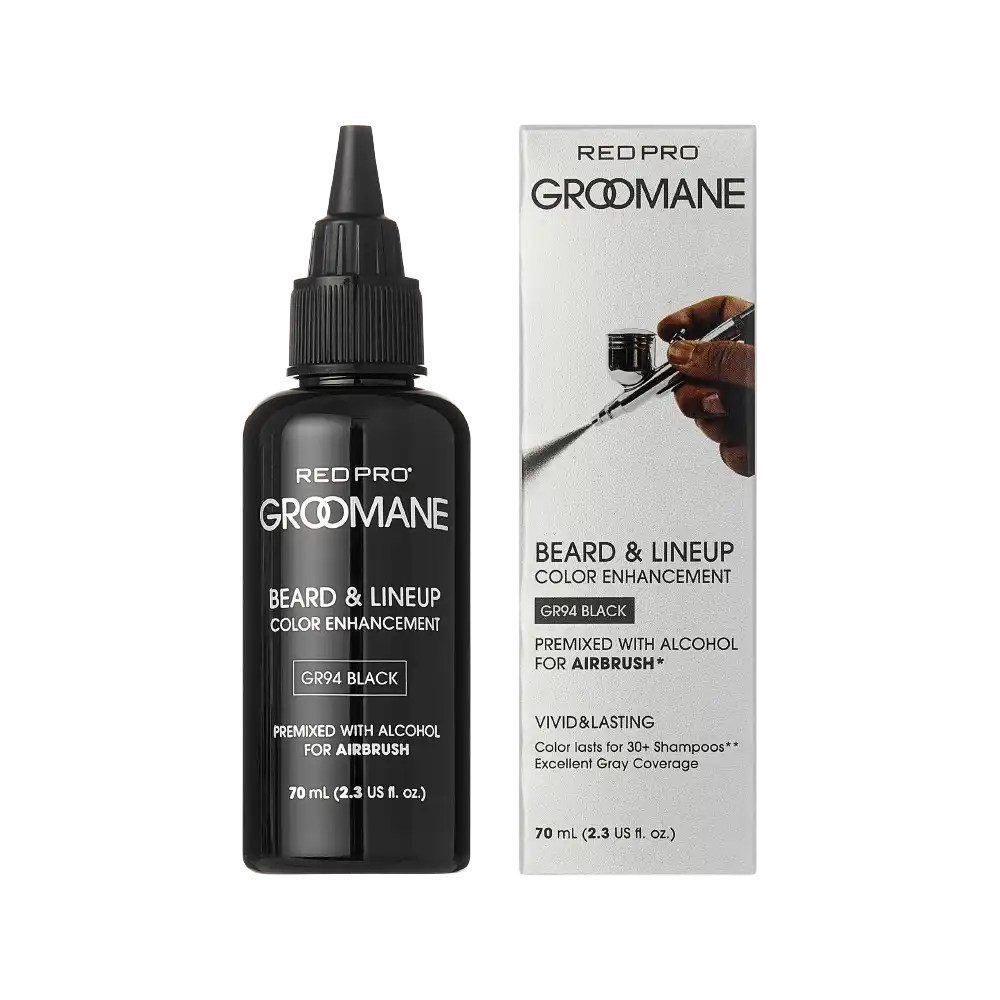 Groomane Beard Enhancement PreMixed for Airbrush black