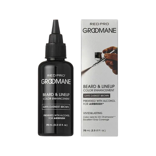 Groomane Beard Enhancement PreMixed for Airbrush darkest brown