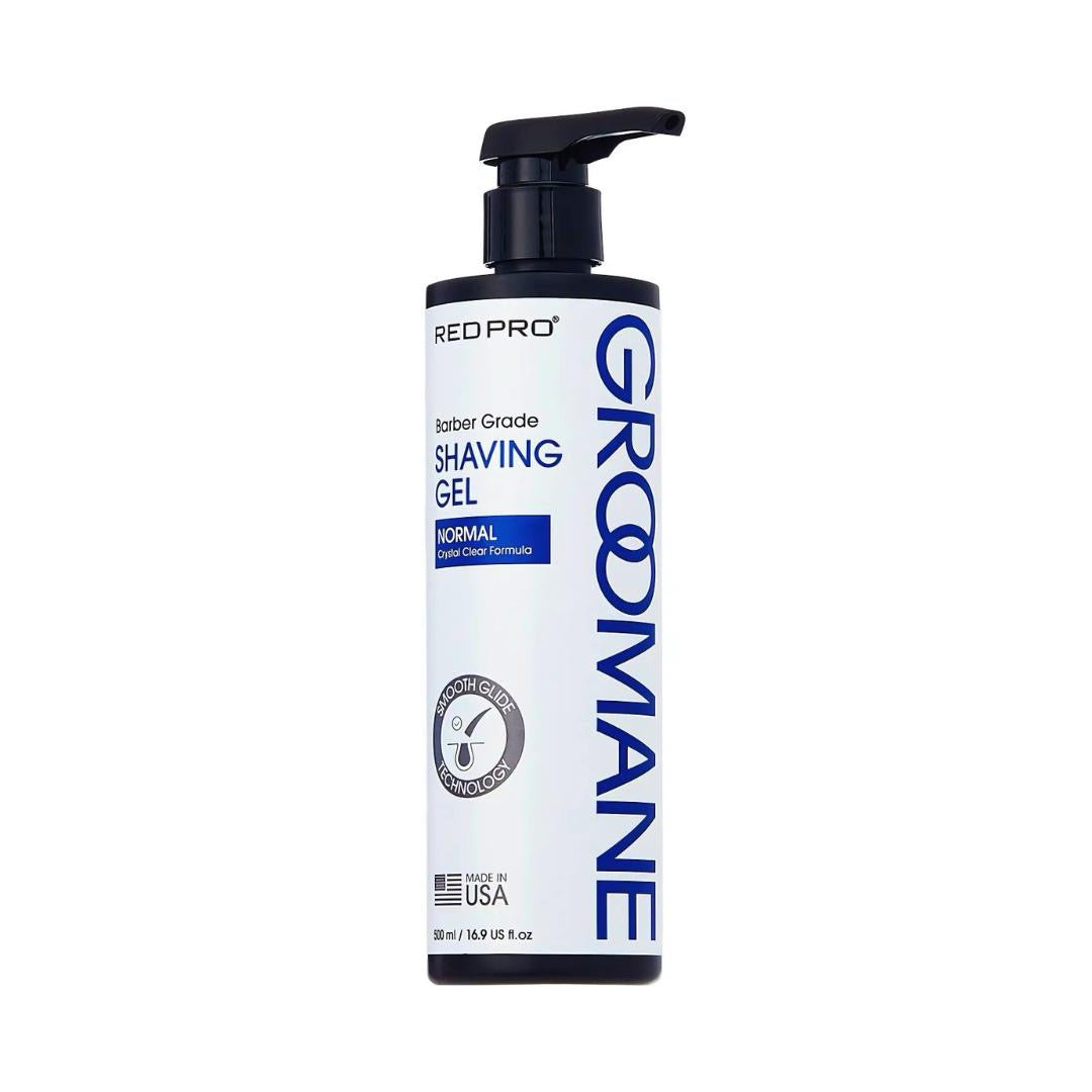 Groomane Shaving Gel Normal 16.9oz Clear Barber Shaving Gel