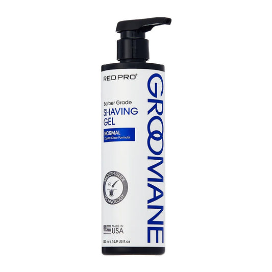 Groomane Shaving Gel Normal 16.9oz Clear Barber Shaving Gel