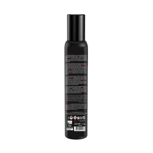 Gummy Hair Mousse Maximum Hold Shine – 225ml | Strong Hold & Shine for Men’s Styling