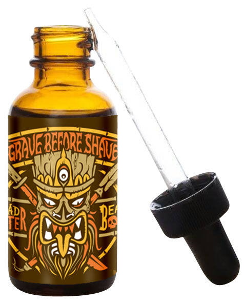 Grave Before Shave Beard Oil – 1 oz – HEAD HUNTER BLEND 1 product view