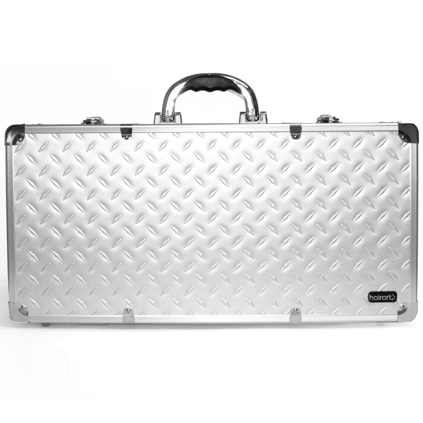 HairArt Silver Barber Case 5 Clipper Tool Storage