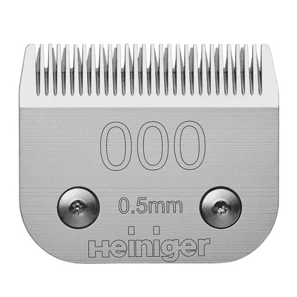 Heiniger Size 000 Detachable Clipper Blade Swiss Precision 0.5mm