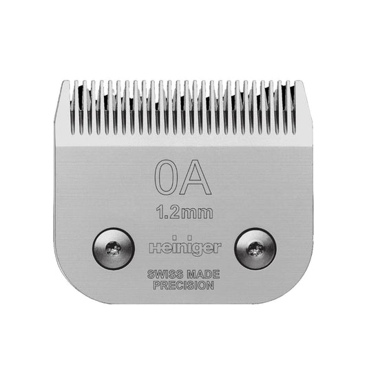 Heiniger Size 0A detachable clipper blade 1.2mm Swiss precision
