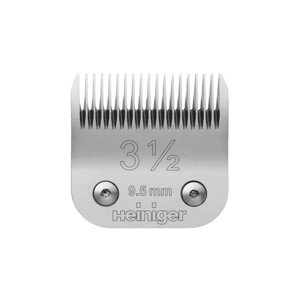 Heiniger Size 3.5 detachable clipper blade 9.5mm Swiss precision