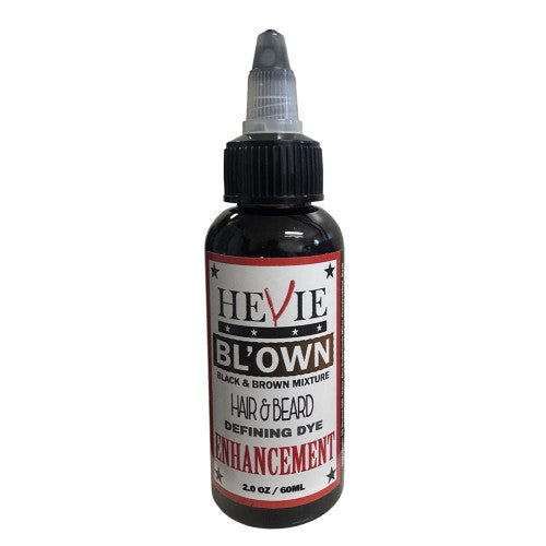 Hevie Enhancement 2oz – Professional Hairline Enhancement Color - BL'OWN - Black/Brown