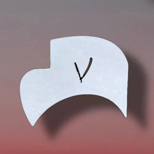 Hevie Enhancement Stencil – Reusable Hairline & Beard Airbrush Guide