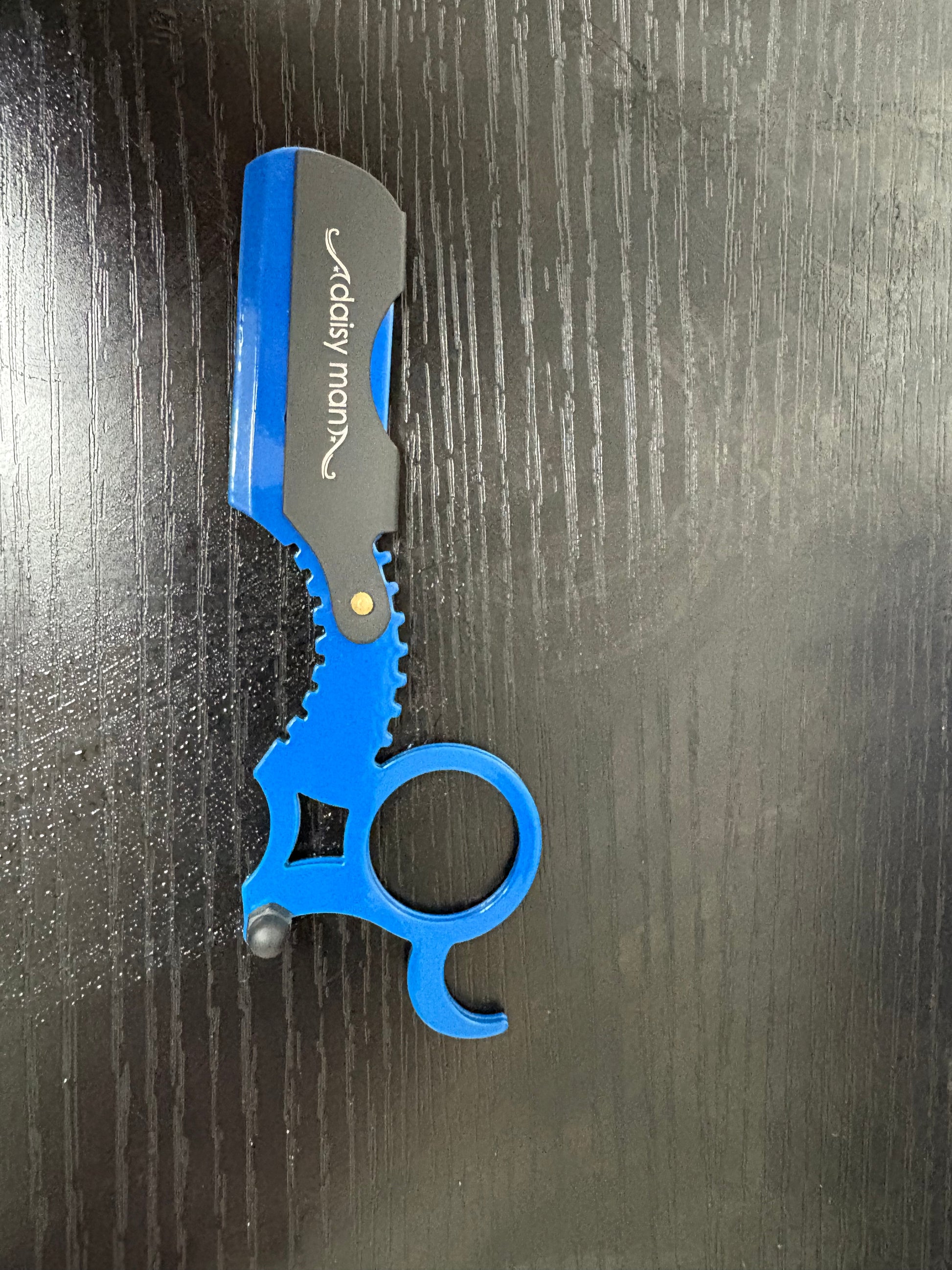 Blue Daisy Man Razor