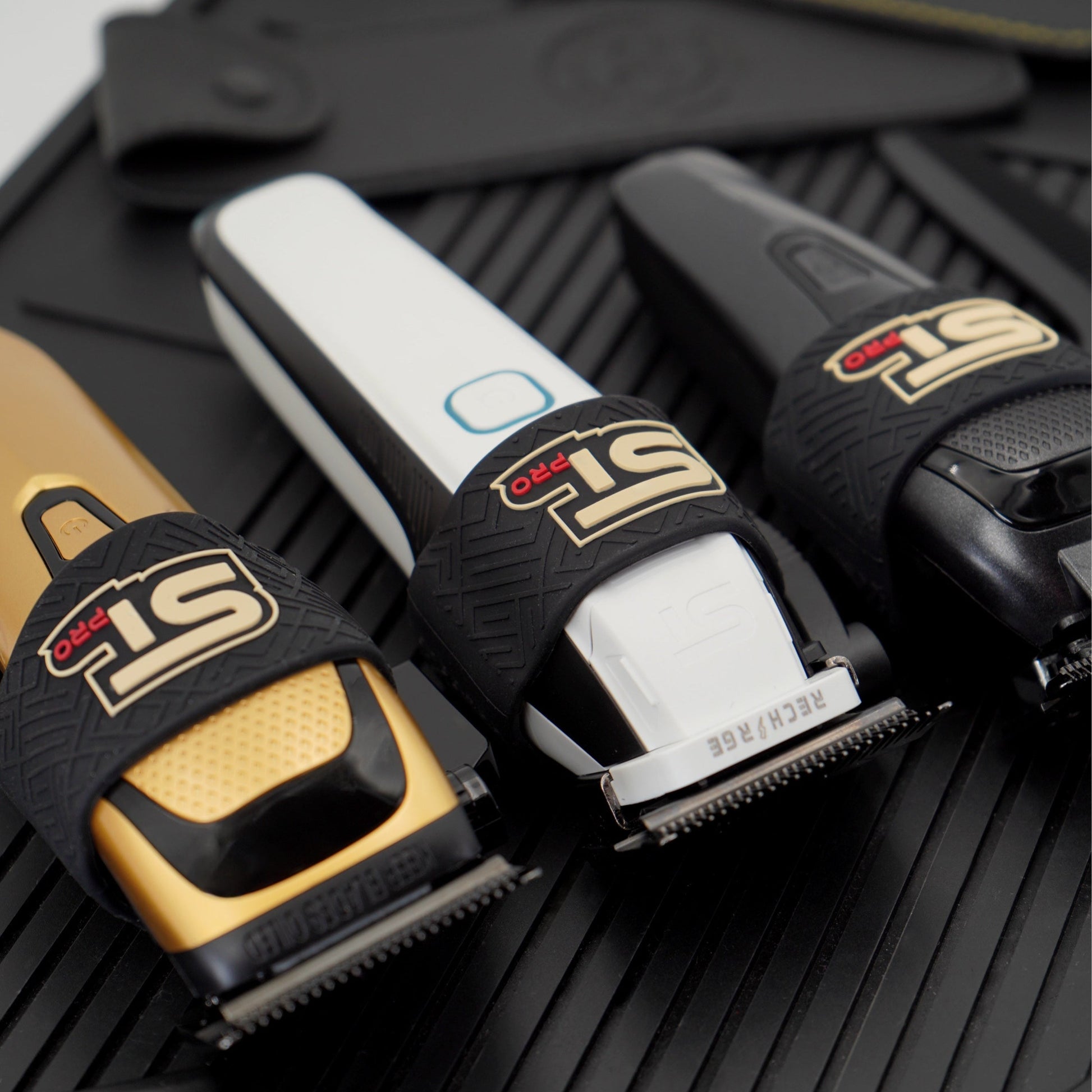 Supreme Trimmer clipper grips – silicone grip installed on a barber tool, gallery view 9