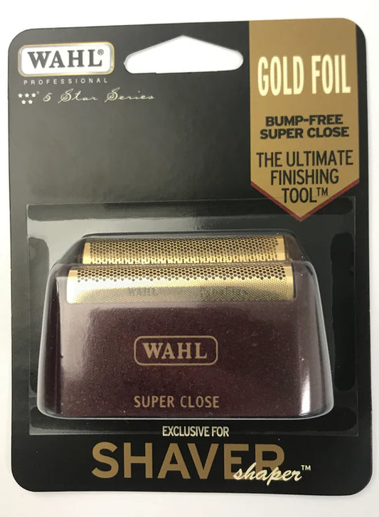 WAHL PROFESSIONAL 5-STAR SERIES - REPLACEMENT FOIL - RED & GOLD #7031-200