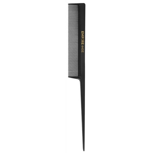 EMPIRE NITRILE RUBBER FINE TOOTH TAIL COMB 8"