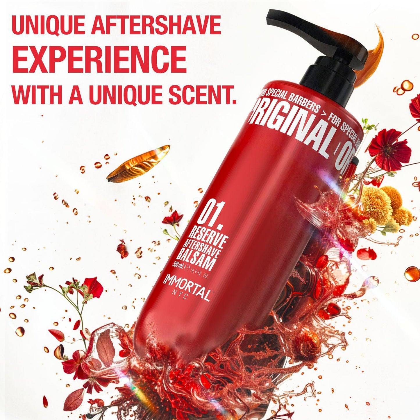 Immortal Reserve 01 Aftershave Balsam 16.9oz Inspired by Baccarat Rouge 540