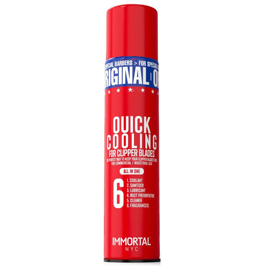 IMMORTAL Quick Cooling 6-In-1 Clipper Spray 20.29oz Blade Care Solution