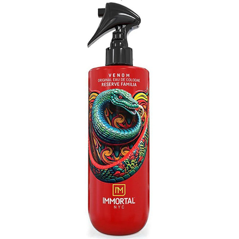 IMMORTAL Venom Reserve Eau De Cologne 16.9oz Premium Men's Fragrance