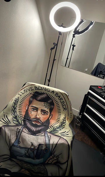 I Love Being A Barber Cape