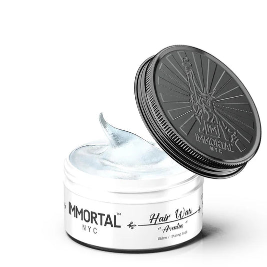 Immortal NYC Aventus Hair Wax 150ml Flexible Hold Natural Finish Styling Wax