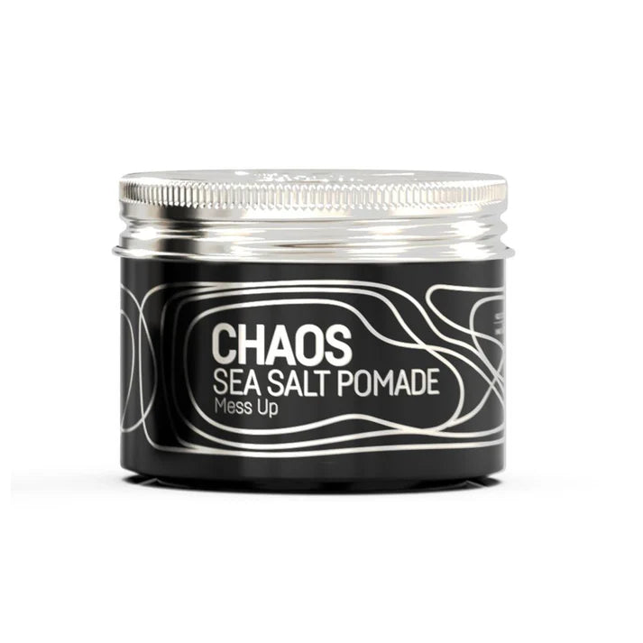 Immortal NYC Chaos Sea Salt Pomade 100ml Extra Strong Hold Matte Hair Pomade