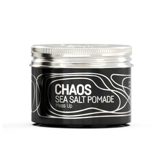 Immortal NYC Chaos Sea Salt Pomade 100ml Extra Strong Hold Matte Hair Pomade