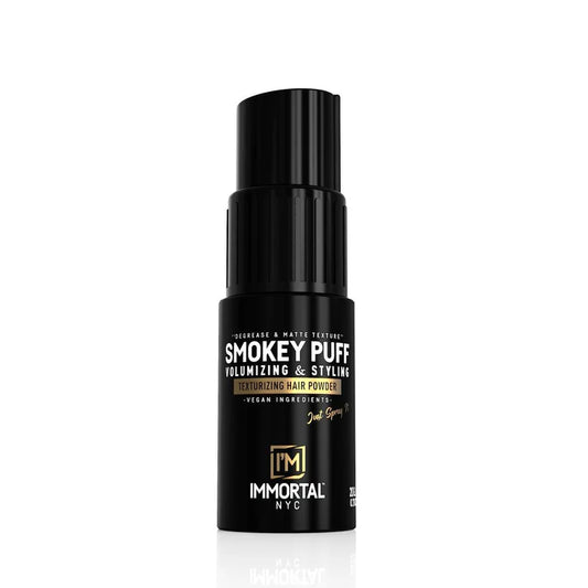 Immortal NYC Smokey Puff black styling powder spray matte volume