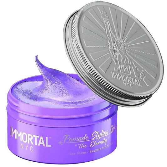 Immortal NYC The Eternity Pomade Gel 150ml High Hold Water-Based Hair Styling Pomade