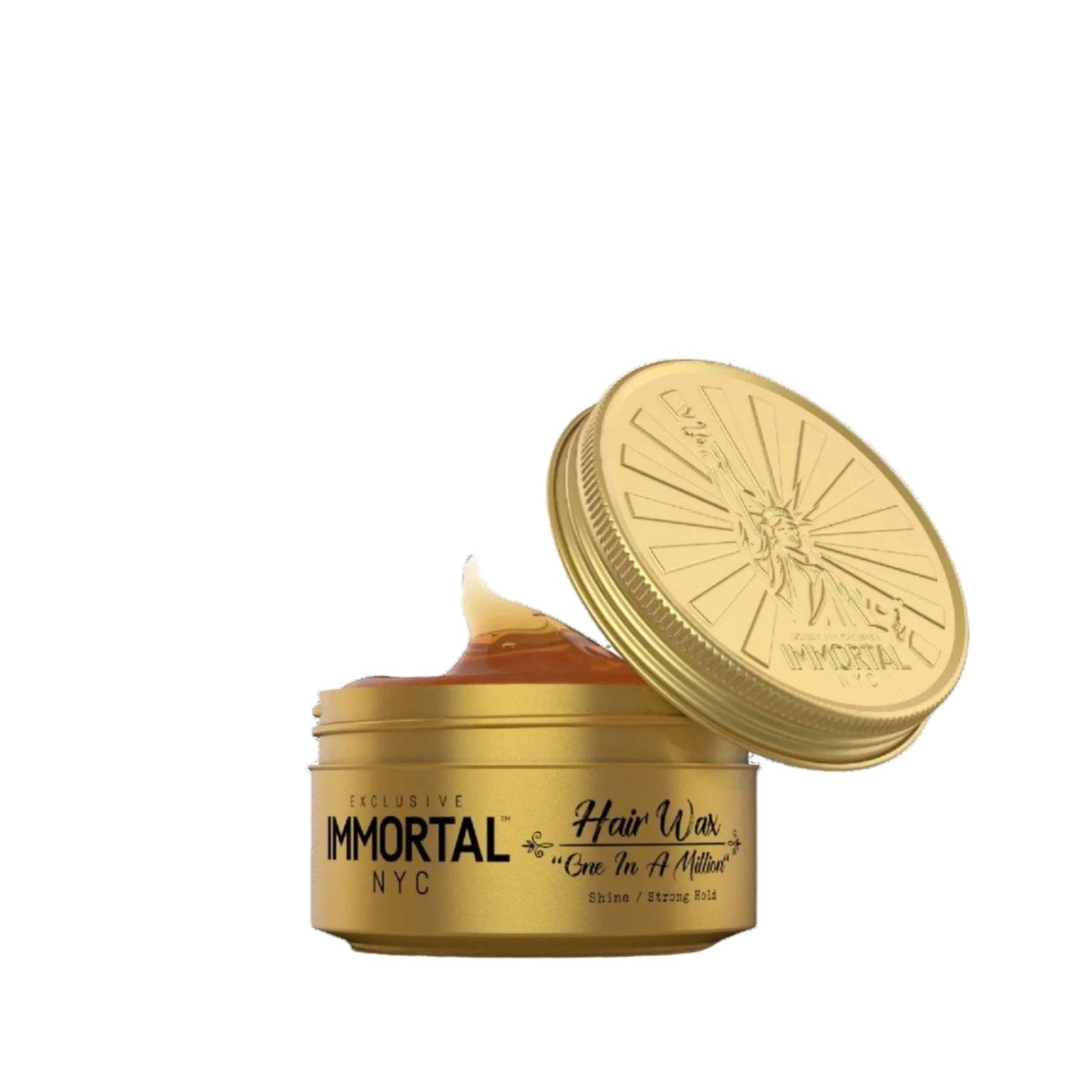 Immortal One In A Million Hair Wax 5.07oz – Strong Hold Styling Wax