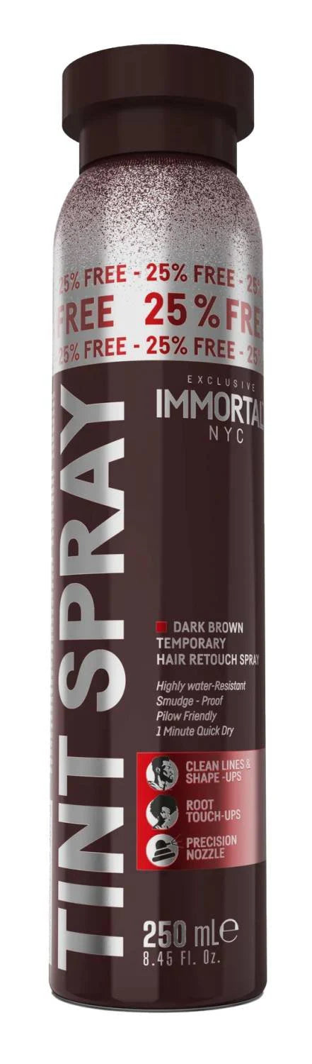 Immortal Dark Brown Hair Enhancement Tint Spray 250ml