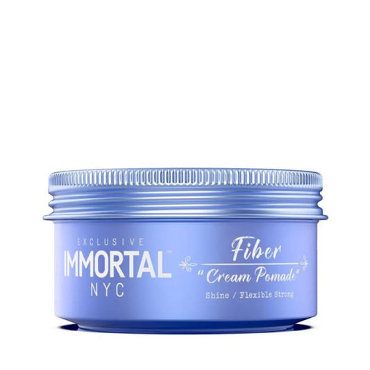 Immortal Fiber Cream Pomade Textured Hold Natural Finish Hair Styling Product