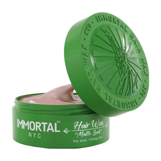 Immortal Matte Look Hair Wax 5.07oz Strong Hold Matte Styling Wax