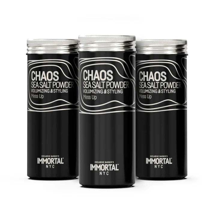 Immortal NYC Chaos Sea Salt Hair Powder 20g Extra Strong Hold Matte Styling Powder