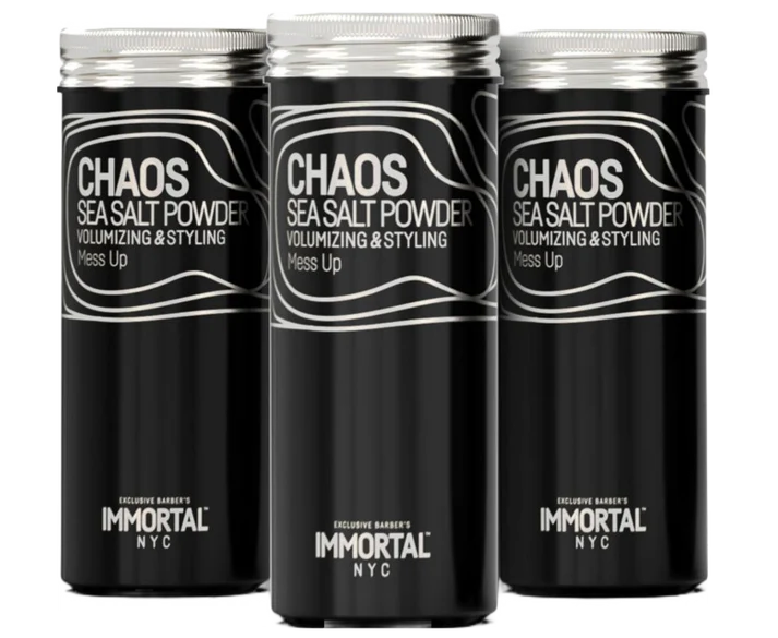 Immortal NYC Chaos Sea Salt Hair Powder 20g Extra Strong Hold Matte Styling Powder