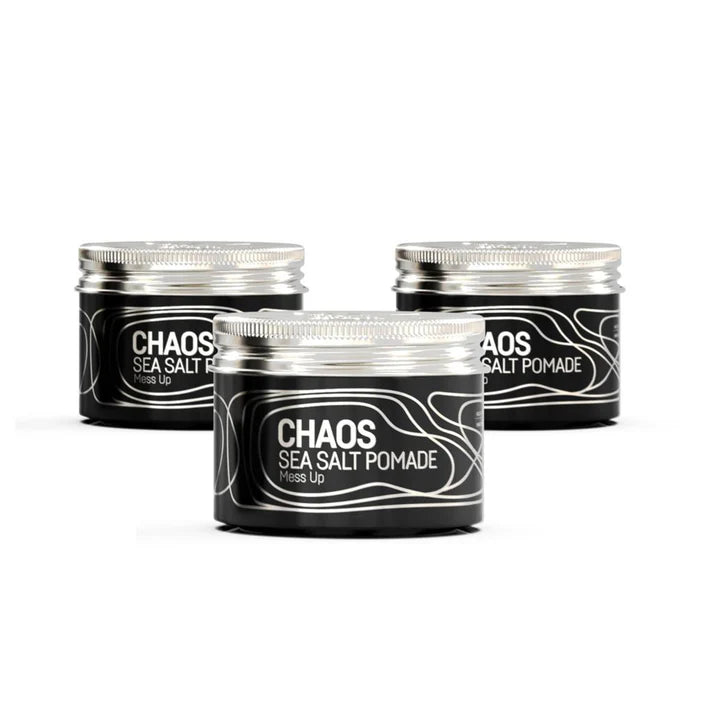 Immortal NYC Chaos Sea Salt Pomade 100ml Extra Strong Hold Matte Hair Pomade