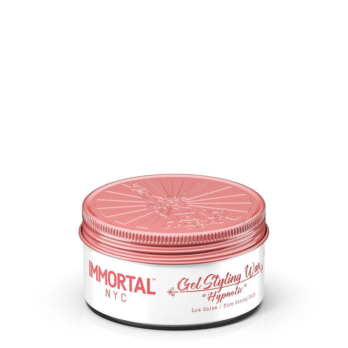 Immortal NYC Hypnotic Hair Wax Gel 150ml Strong Hold Low Shine Styling Wax