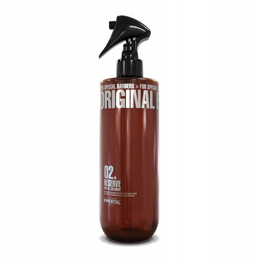 Immortal NYC Reserve 02 Eau De Cologne 16.9oz Professional Barber Fragrance