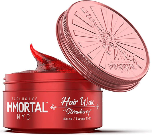 Immortal NYC Strawberry hair wax volumizing styling product