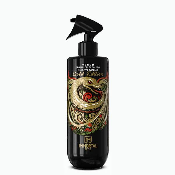 Immortal NYC Venom Gold Edition cologne 16.9oz oud inspired fragrance