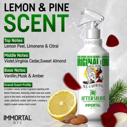 Immortal Stay Blessed 08 aftershave cologne 16.9oz bottle