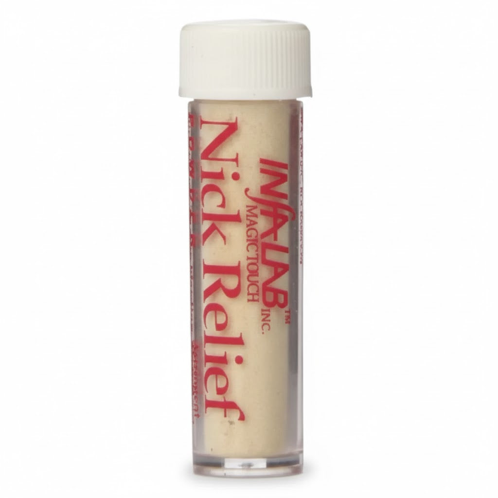Infa-Lab Magic Touch Nick Relief Styptic Powder – No-Sting Bleeding Control