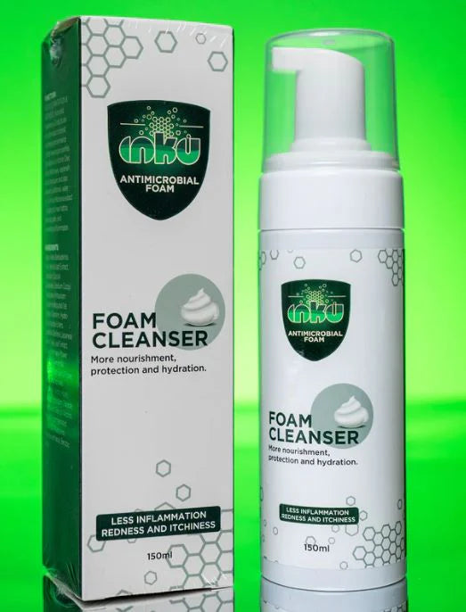 Inku Care Antimicrobial Foam Cleanser 150ml – SMP Scalp Healing Care