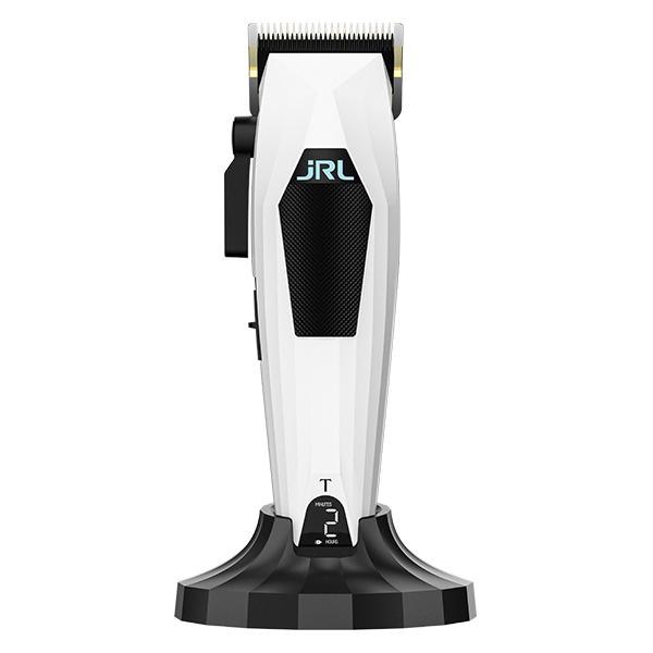 JRL 3000C Compact White Professional Cordless Clipper with Taper Blade